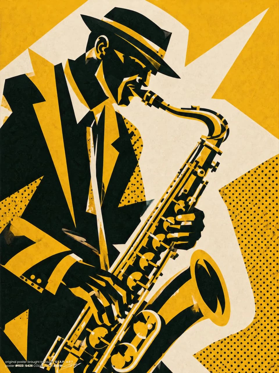 SAXOPHONE posteri